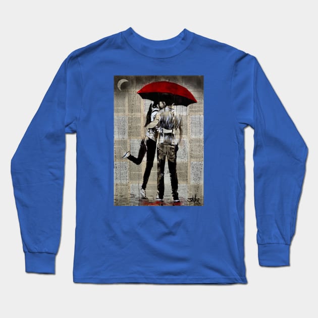 Dreamin in the rain Long Sleeve T-Shirt by Loui Jover 